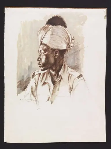Soldier of Sudanese Camel Corps