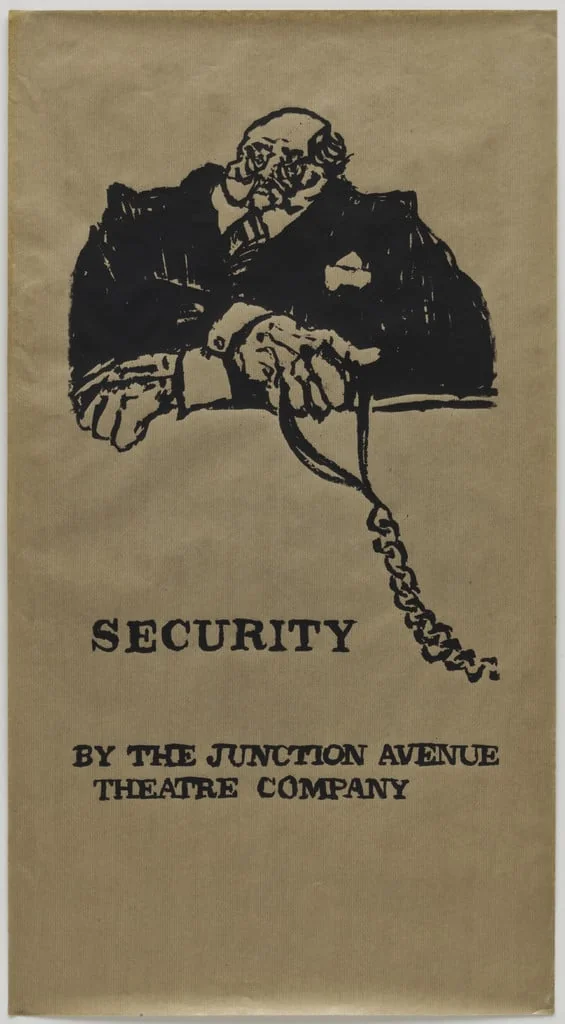 Untitled, by William Kentridge, ink, 1980