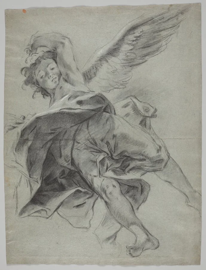 A Flying Angel (recto)