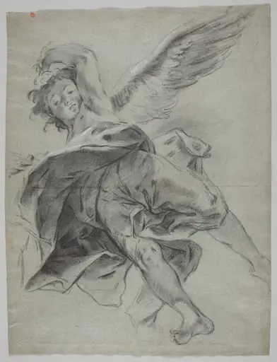 A Flying Angel (recto)