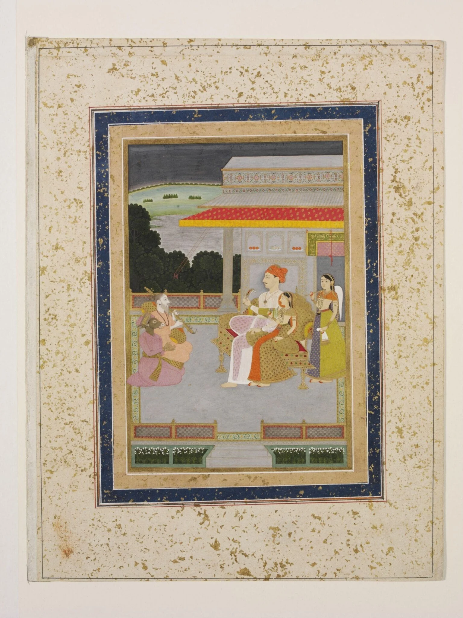 Sri Raga, by Unknown, paint, 1760