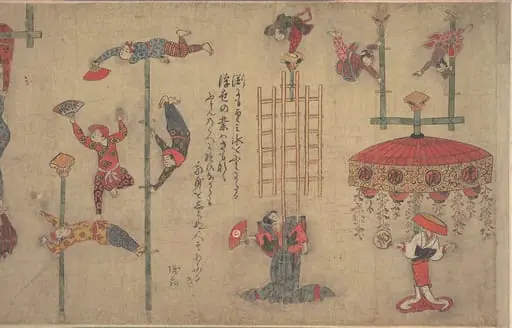 曲技図巻|Acrobats
