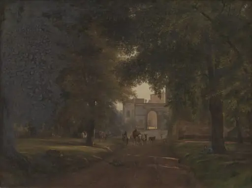Outside Ariccia