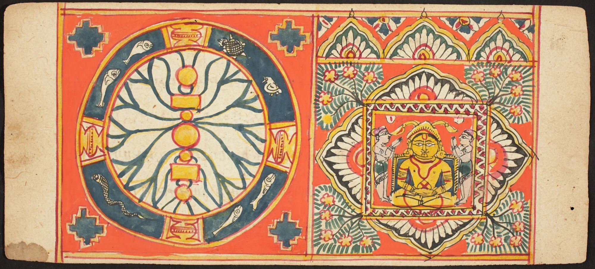 Tantric Manuscript "Sangrahani Sutra"