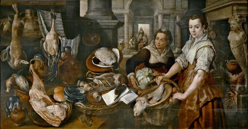 Christ at home with Martha and Mary