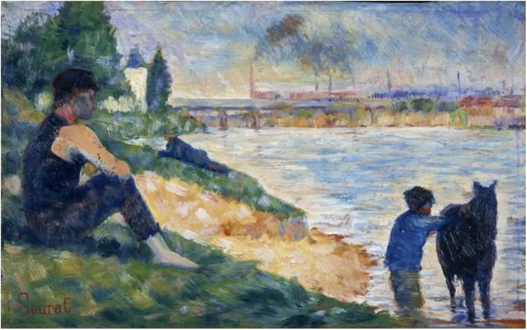 A Study for 'Une Baignade'