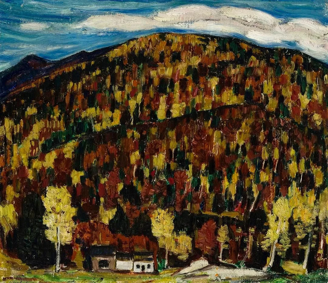 Maine Landscape, Autumn No. 13