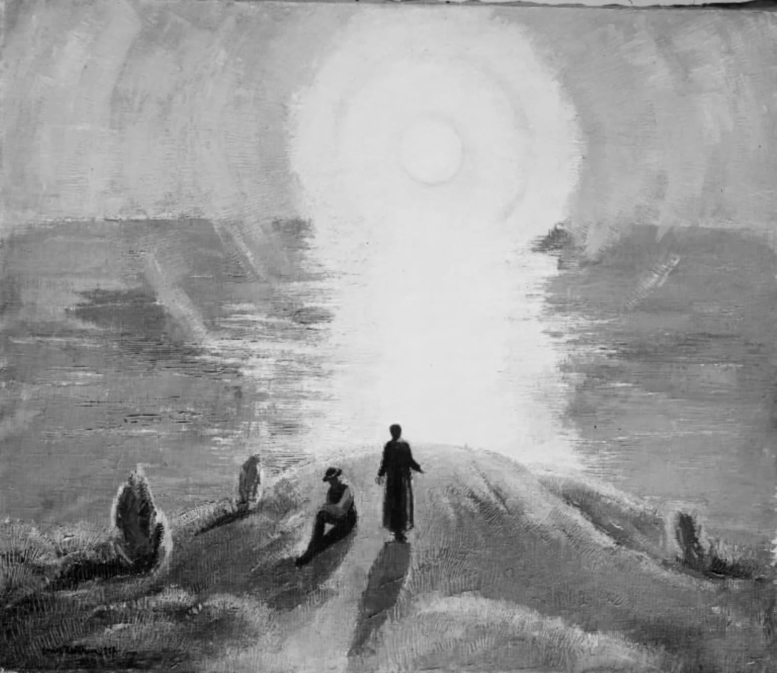 Sun over the Sea, by Unknown, 1928