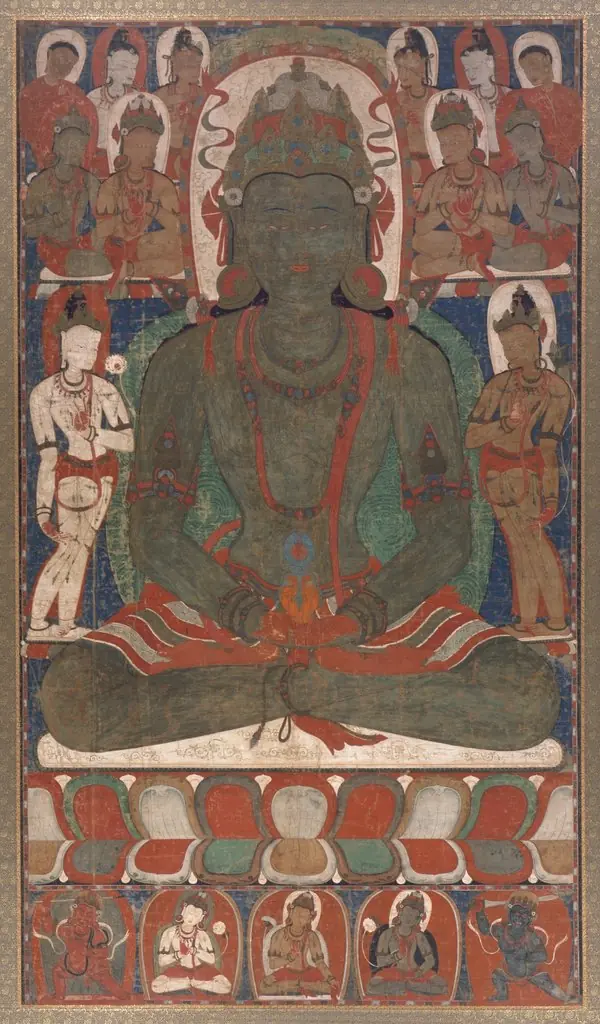Karma Amitayus, From a Mandala of the Ninefold Amitayus