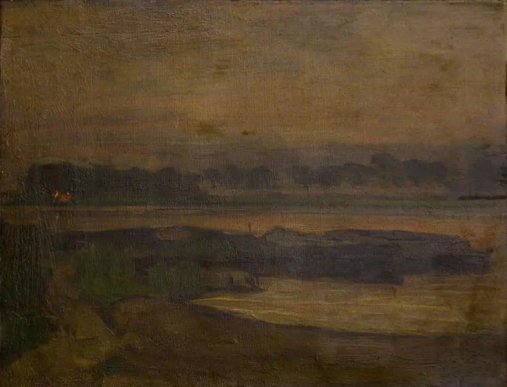 On Ouderkerkerdijk near the Omval in the evening II
