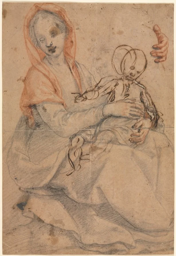 Madonna and Child, by Jacopo da Empoli, 1600