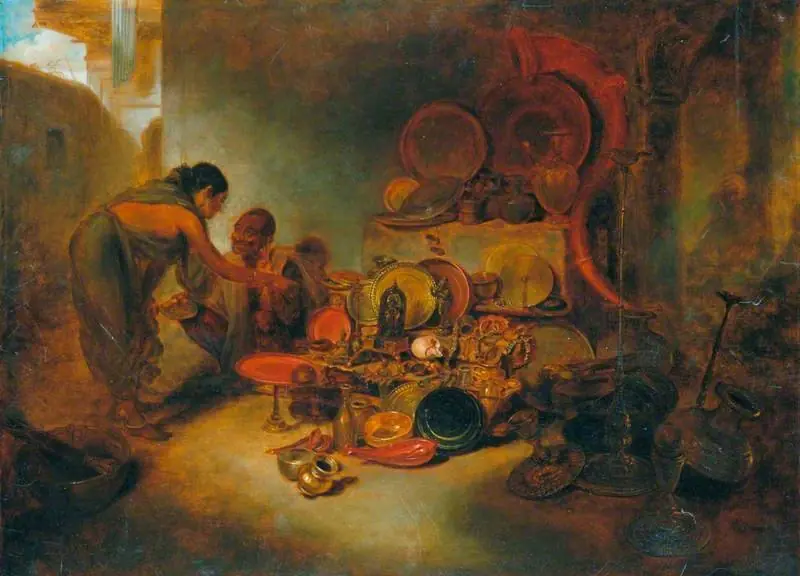 Scene in a Brazier's Shop in Bengal