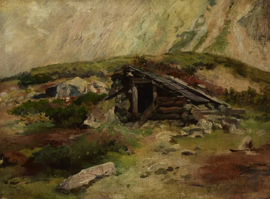 Hut in the Tatra Mountains