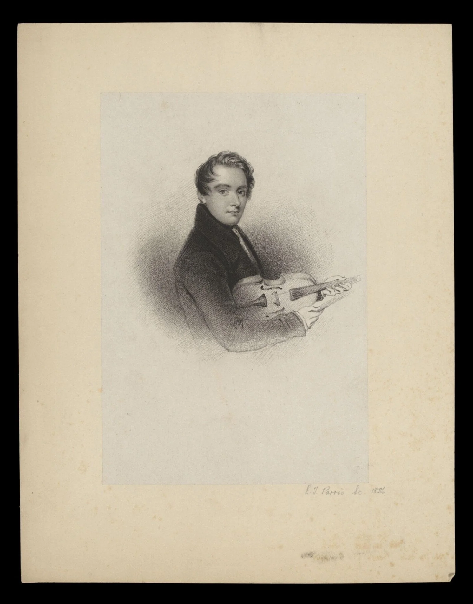 H Beard Print Collection, by Edmond Thomas Parris, 1836