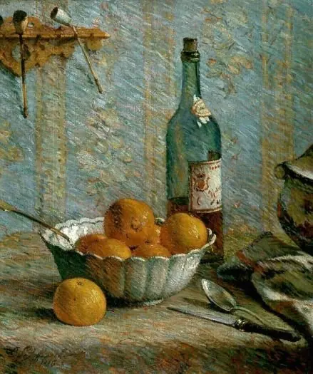Still Life with Bowl and Fruits