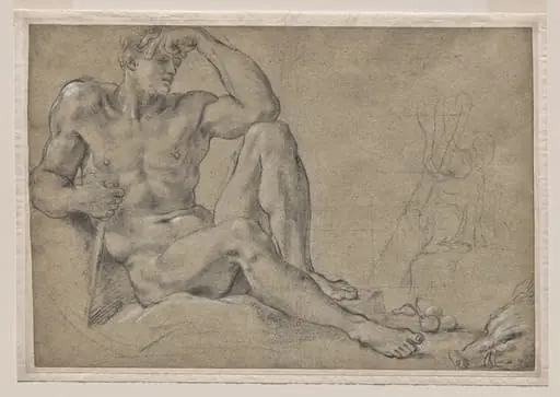Hercules Resting (recto)