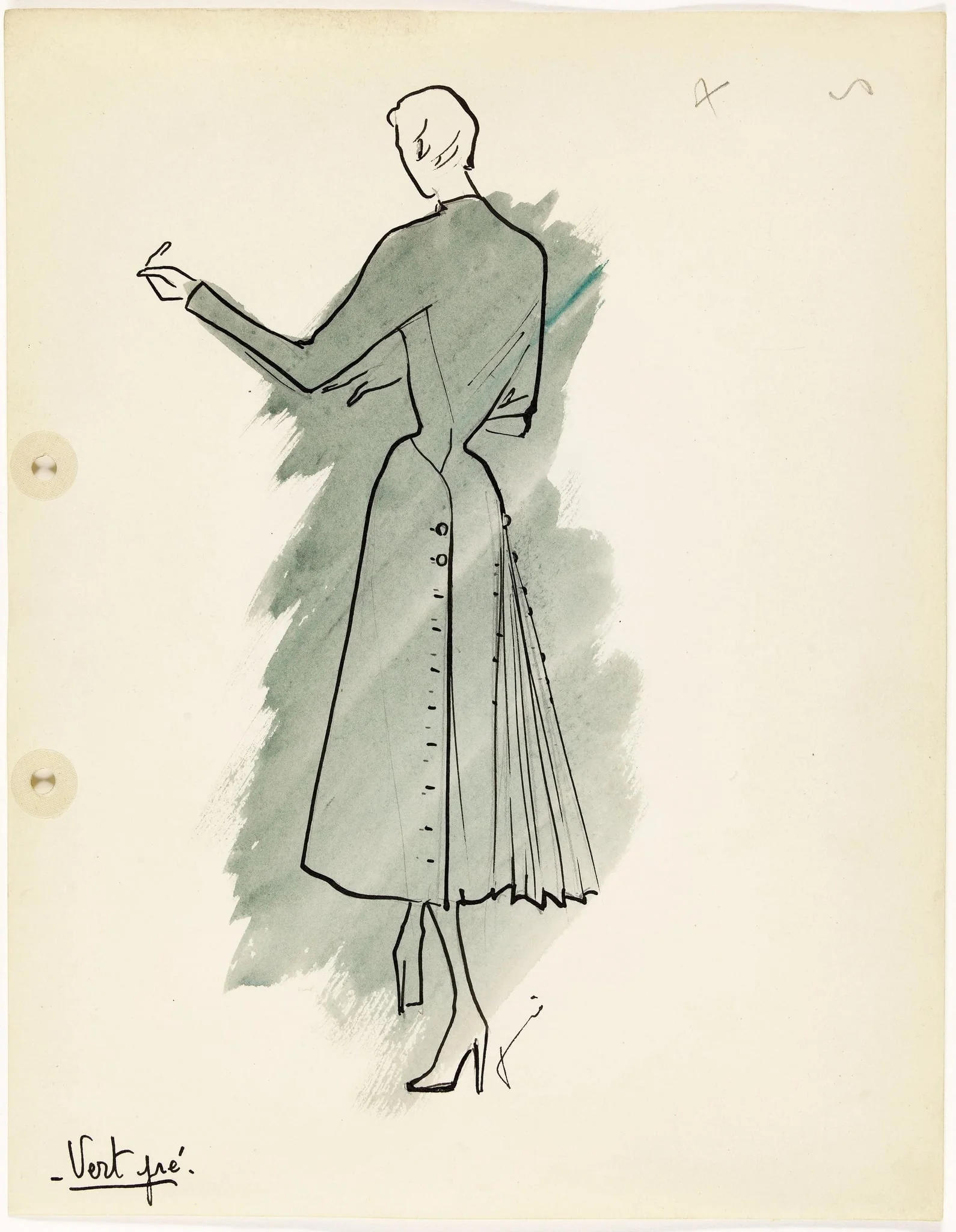 'Vert pré', by Carven, 1949
