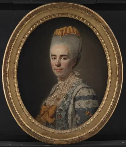 Portrait of Mme Antoinette-Louise Issard-Lacour, married to Ch. A. Bourlet de Vauxelles