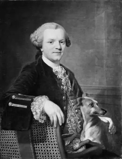 Portrait of Freiherr von Münchhausen