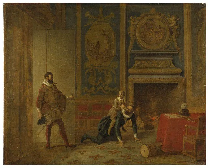 Henry IV, the Dauphin and the Spanish Ambassador