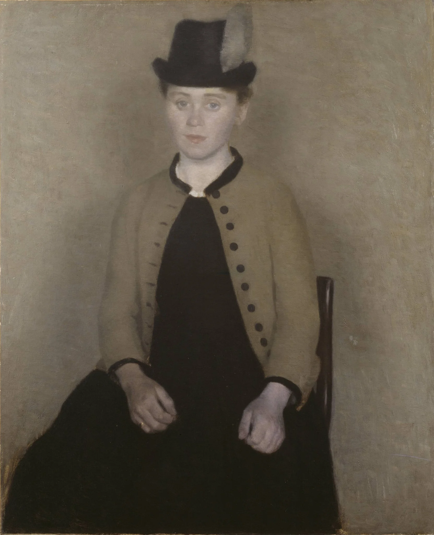 Ida Ilsted, later the Artist's Wife