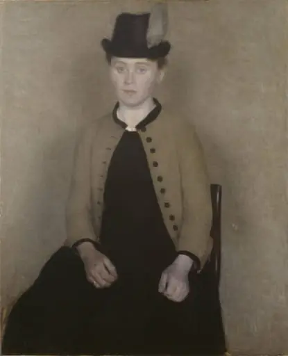 Ida Ilsted, later the Artist's Wife