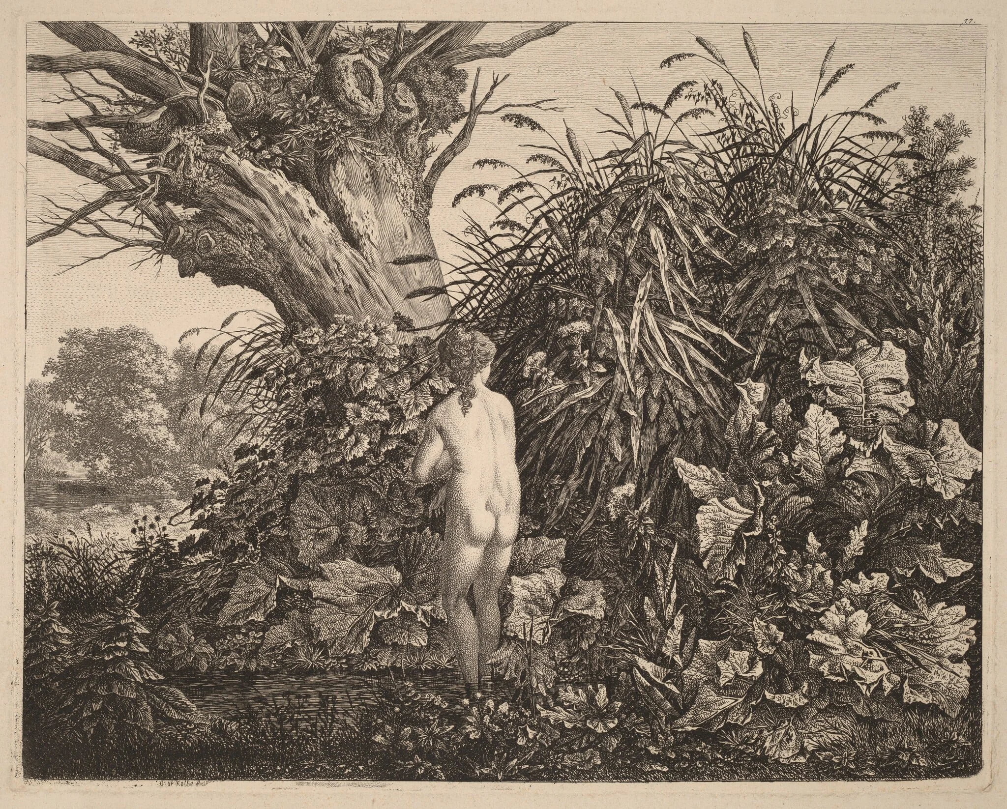 Bathing Maiden