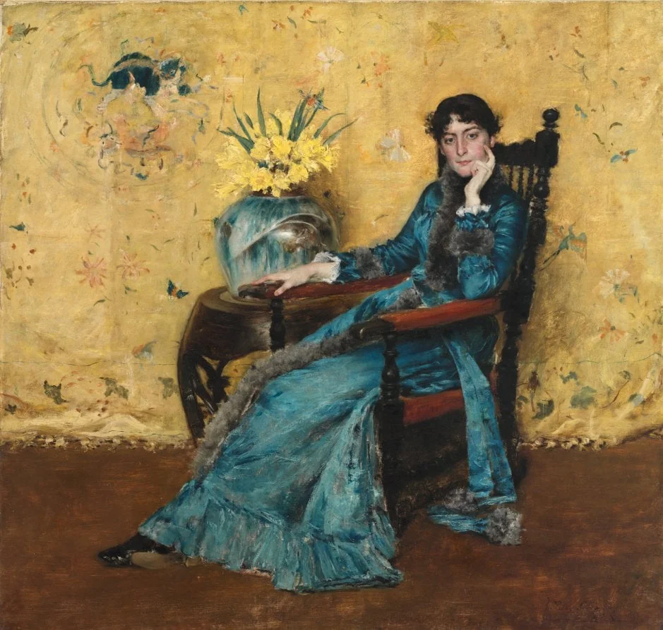 Portrait of Dora Wheeler, by William Merritt Chase, unspecified, 1882
