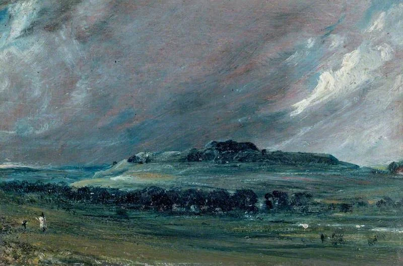 Old Sarum, by John Constable, unspecified, 1829