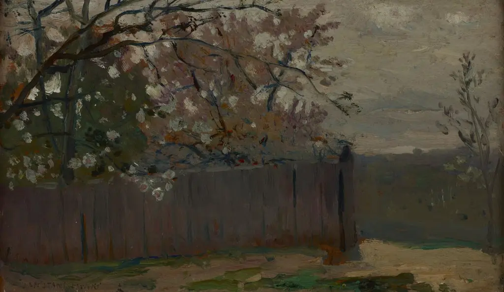 Early Spring at Ville d`Avray