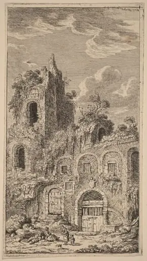 Fragment of the Old City Wall at San Giovanni Laterano