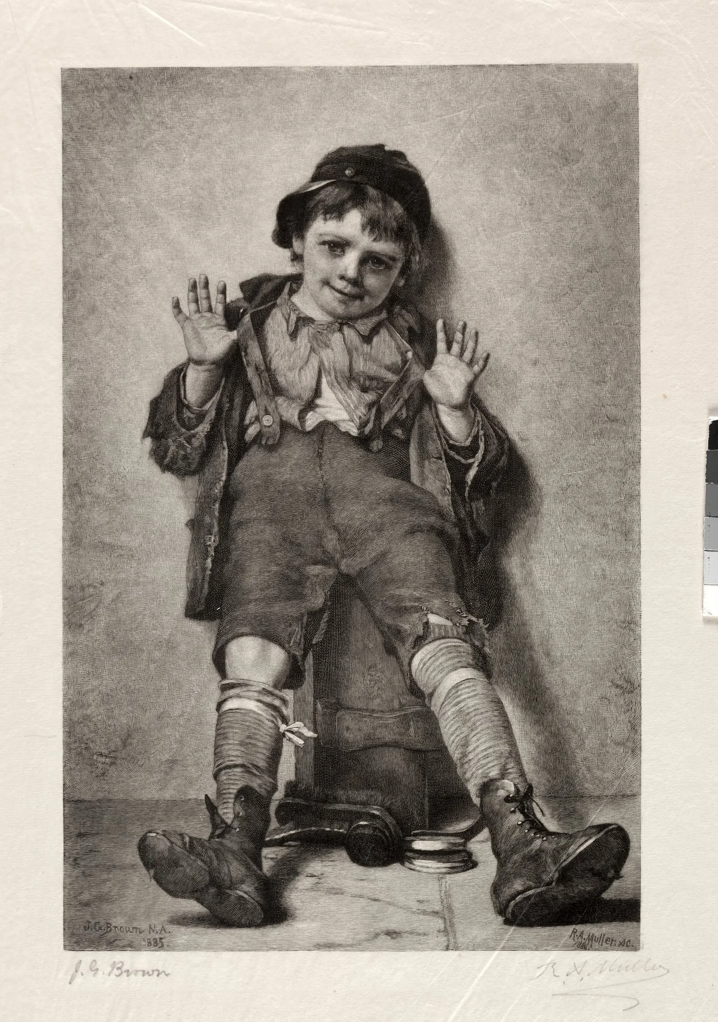 I'm Perfectly Happy, by Richard Alexander Muller, 1886