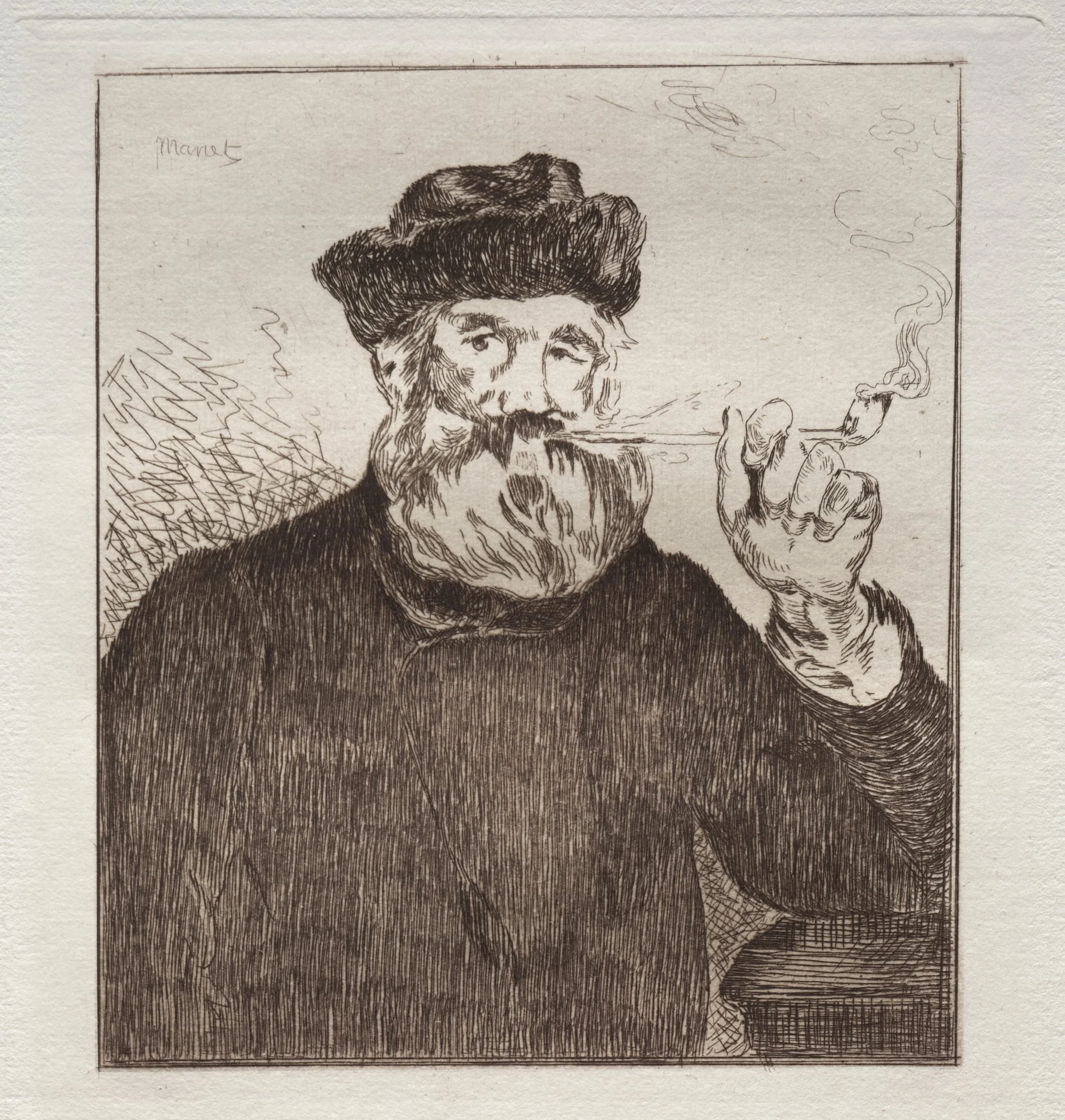 The Smoker, by Edouard Manet, 1866