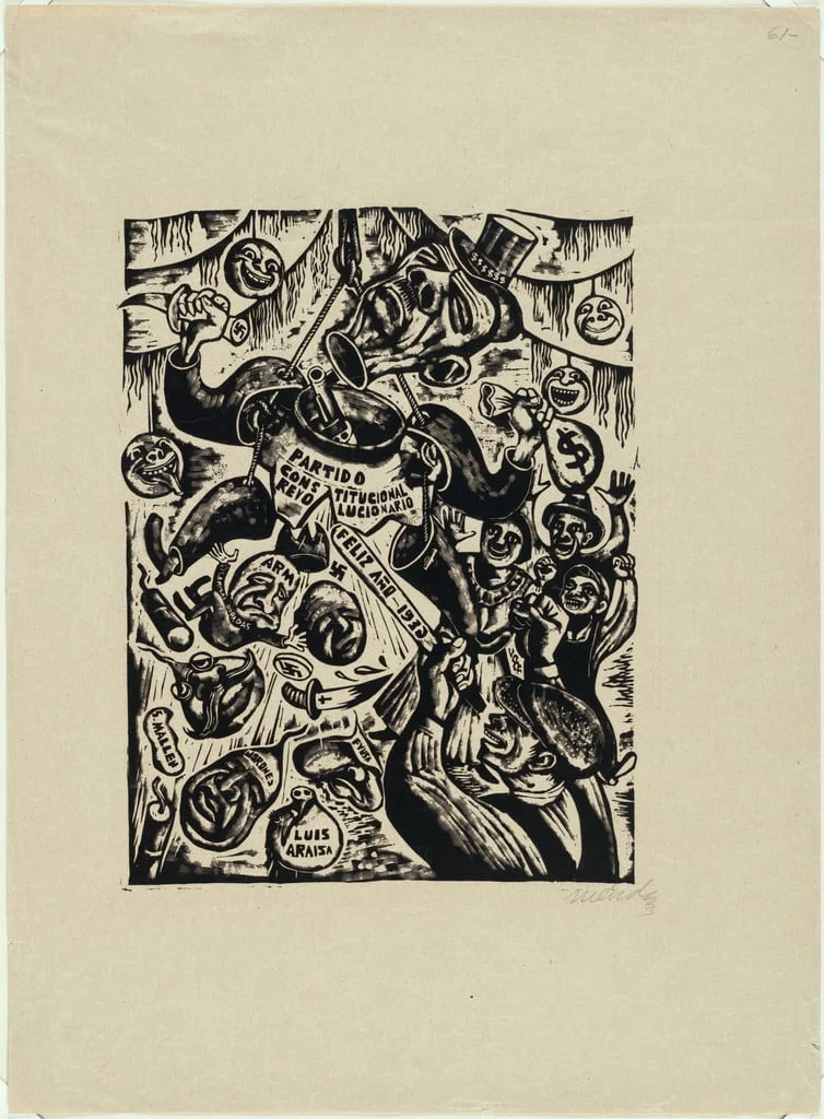 Untitled, by Leopoldo Méndez, 1935