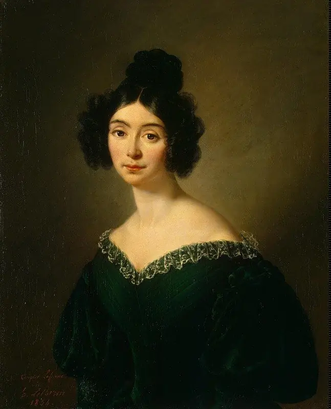 Portrait of Mademoiselle Riviere