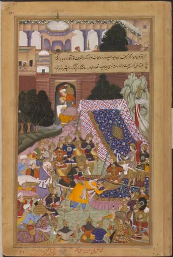 Tarkhan Divana and Husain Quli Khan
