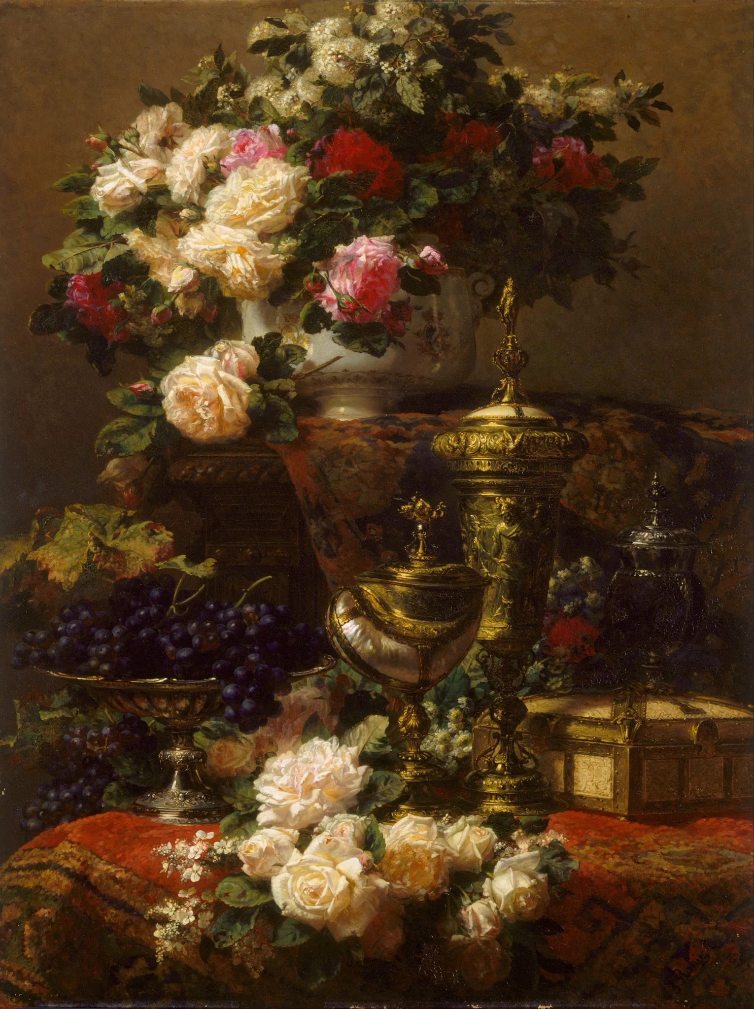 Flowers and fruit