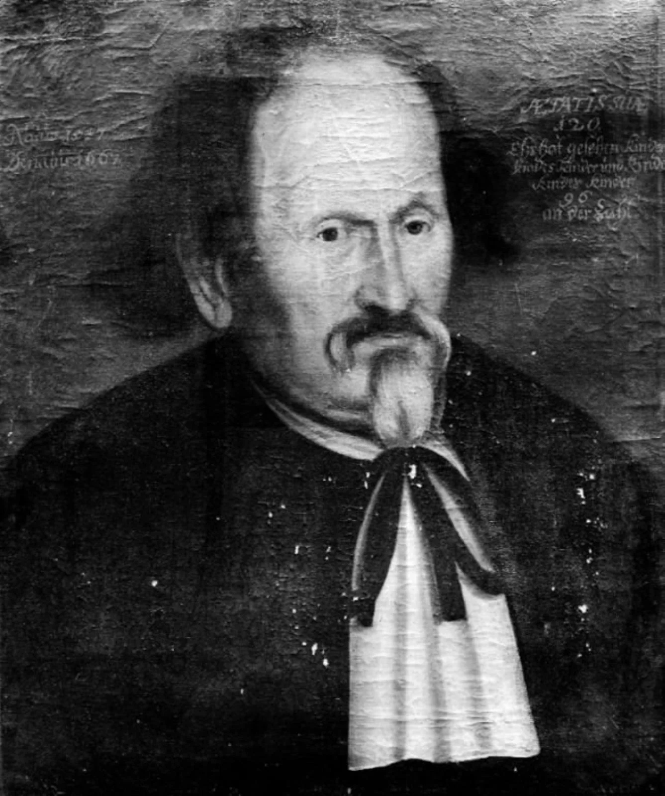 En holstensk fisker, der blev 120 år gammel, by Unknown, oil