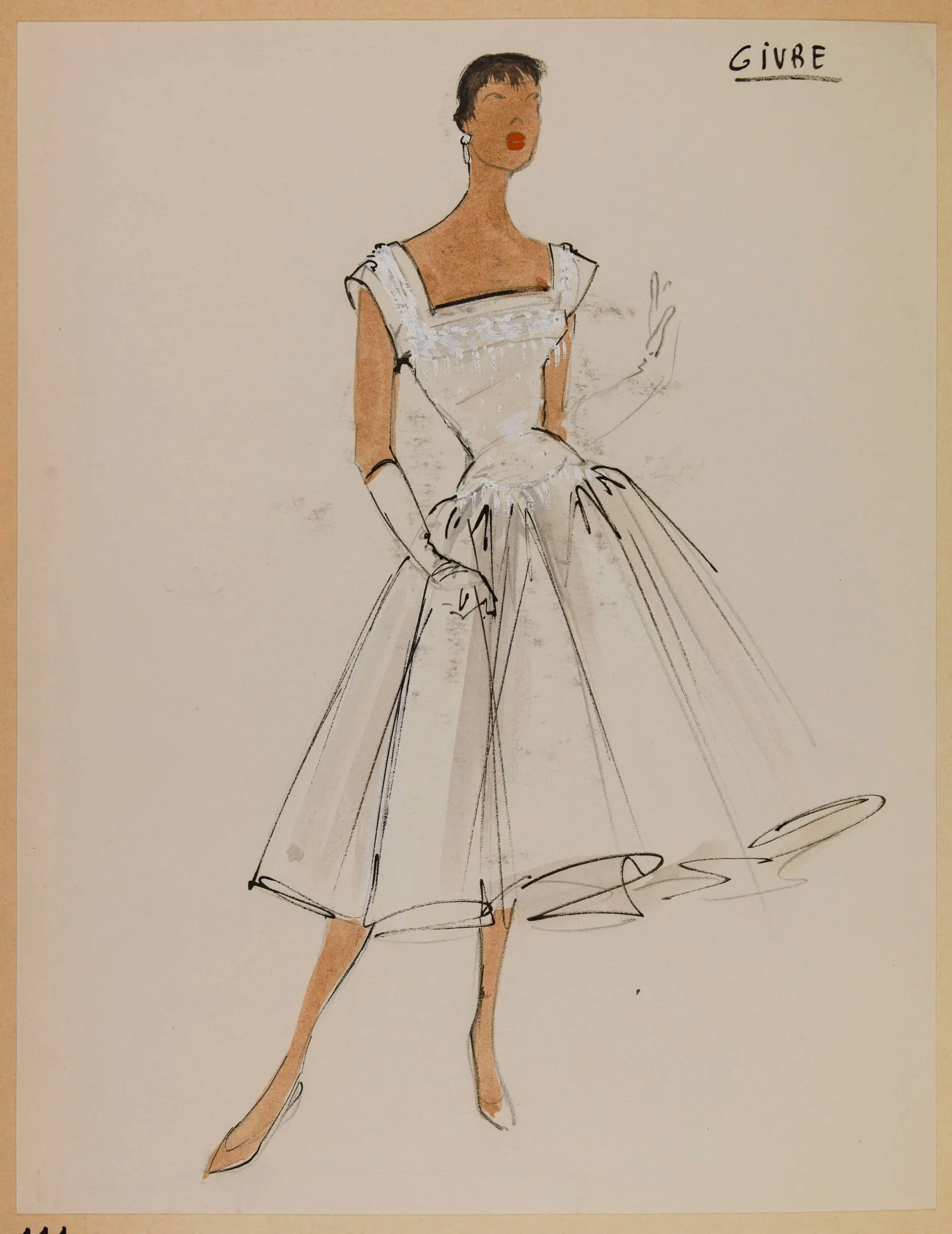 Givre, by Carven, 1953