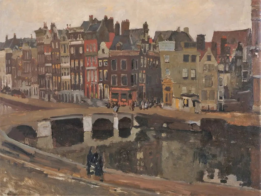 The Rokin in Amsterdam