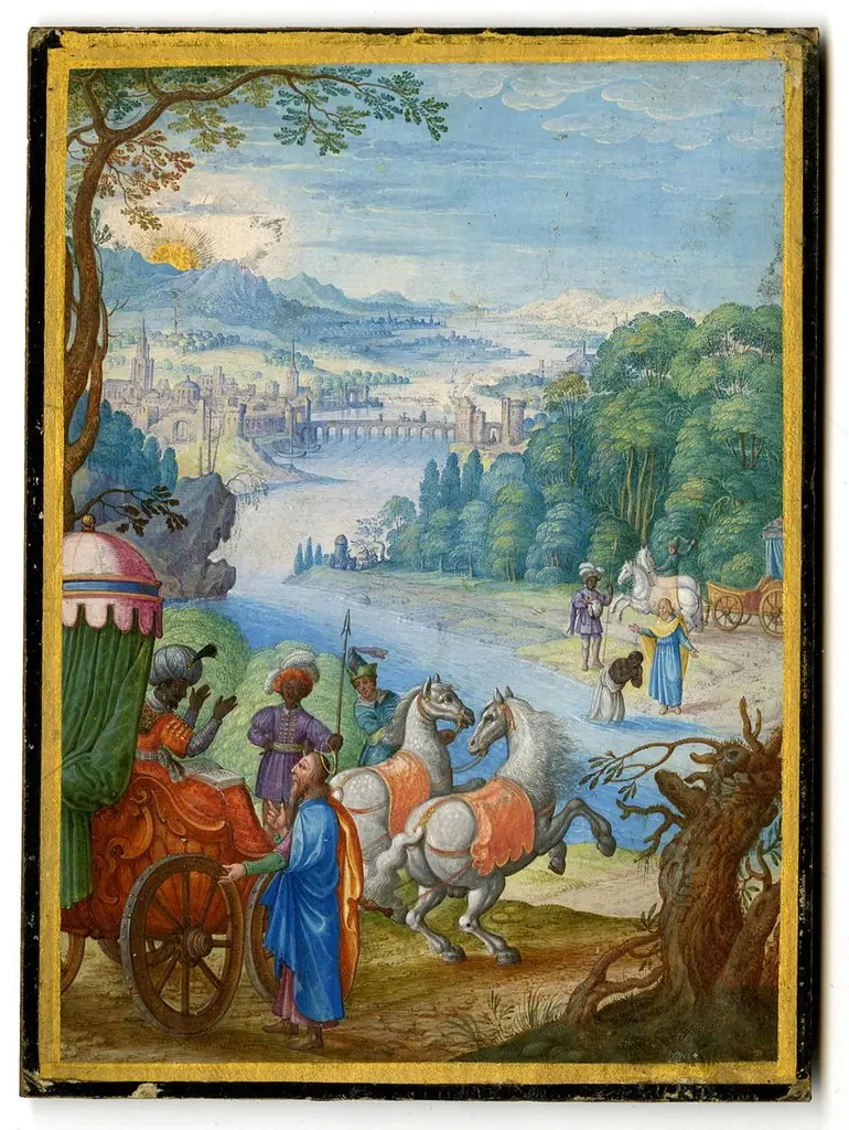 Baptism of the Chamberlain of Queen Candace of Ethiopia