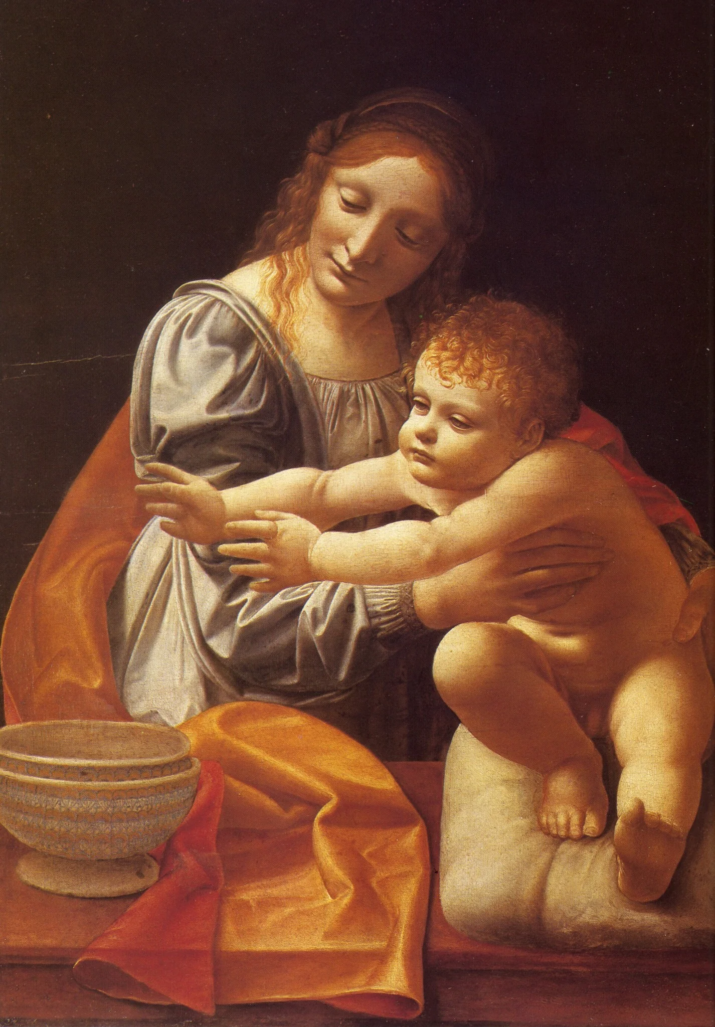 Madonna and Child, by Giovanni Antonio Boltraffio, oil, 1498