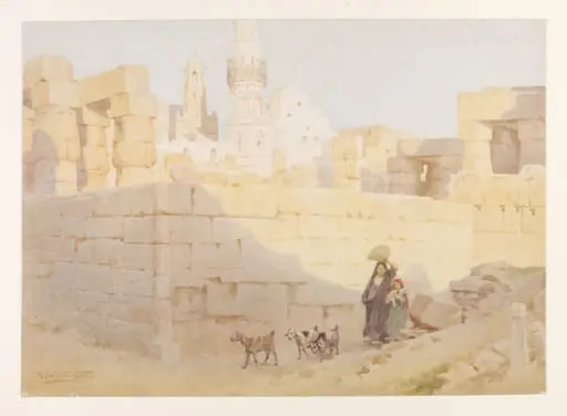 Scene at Luxor