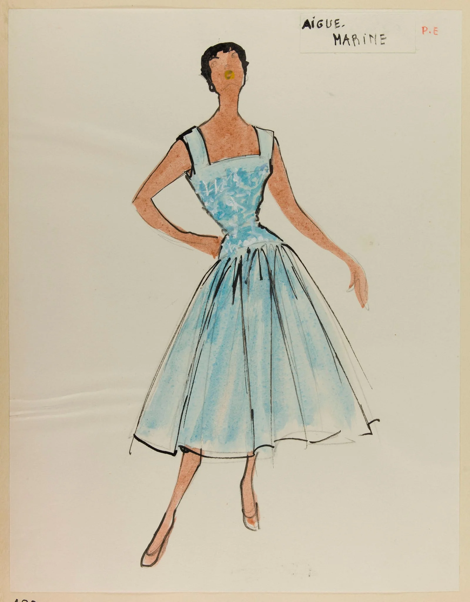 Aigue-marine, by Marie-Louise Carven, 1953