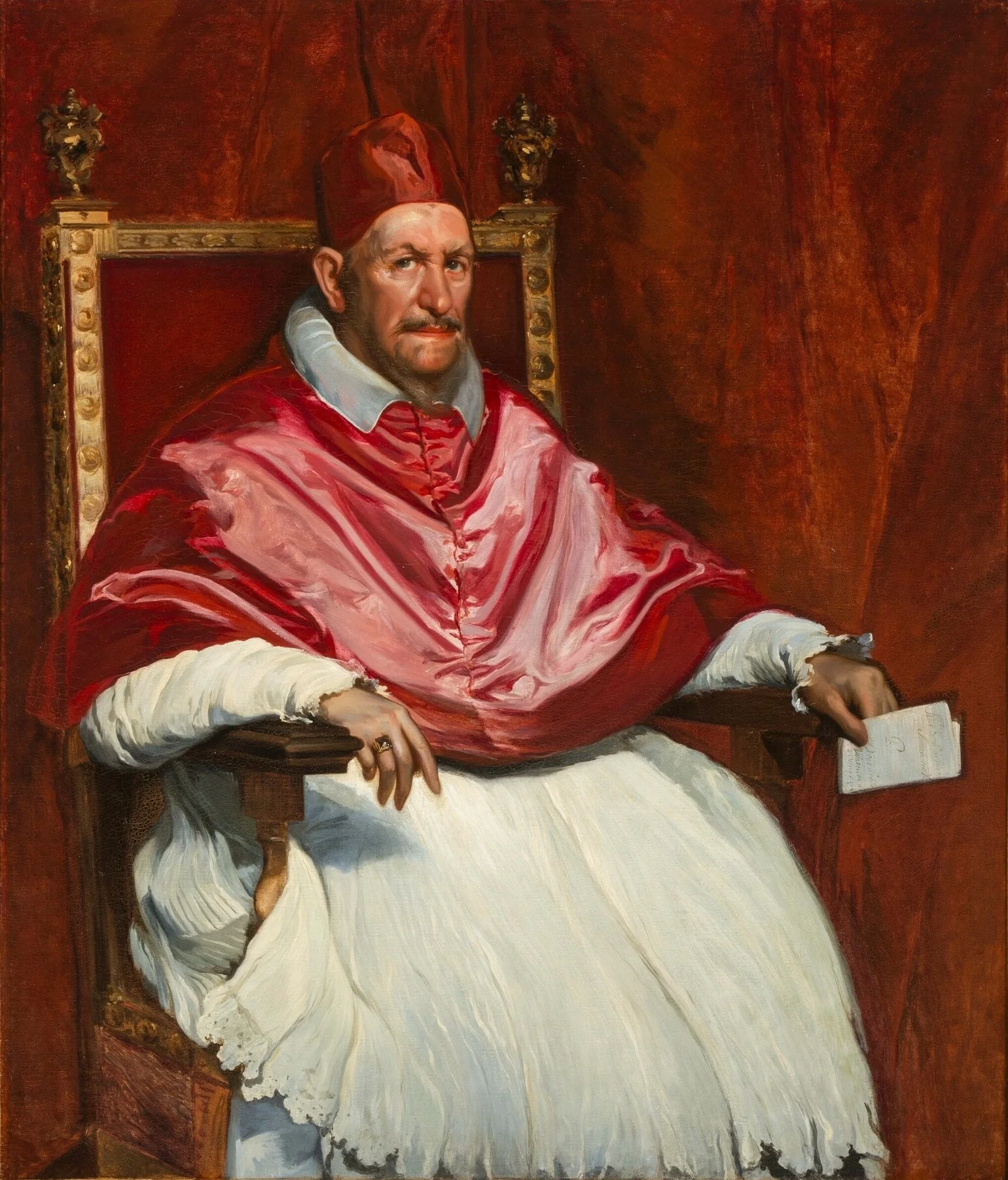 Innocent X, Pope (1574-1655), by Amédée Ternante-Lemaire, oil, 1846