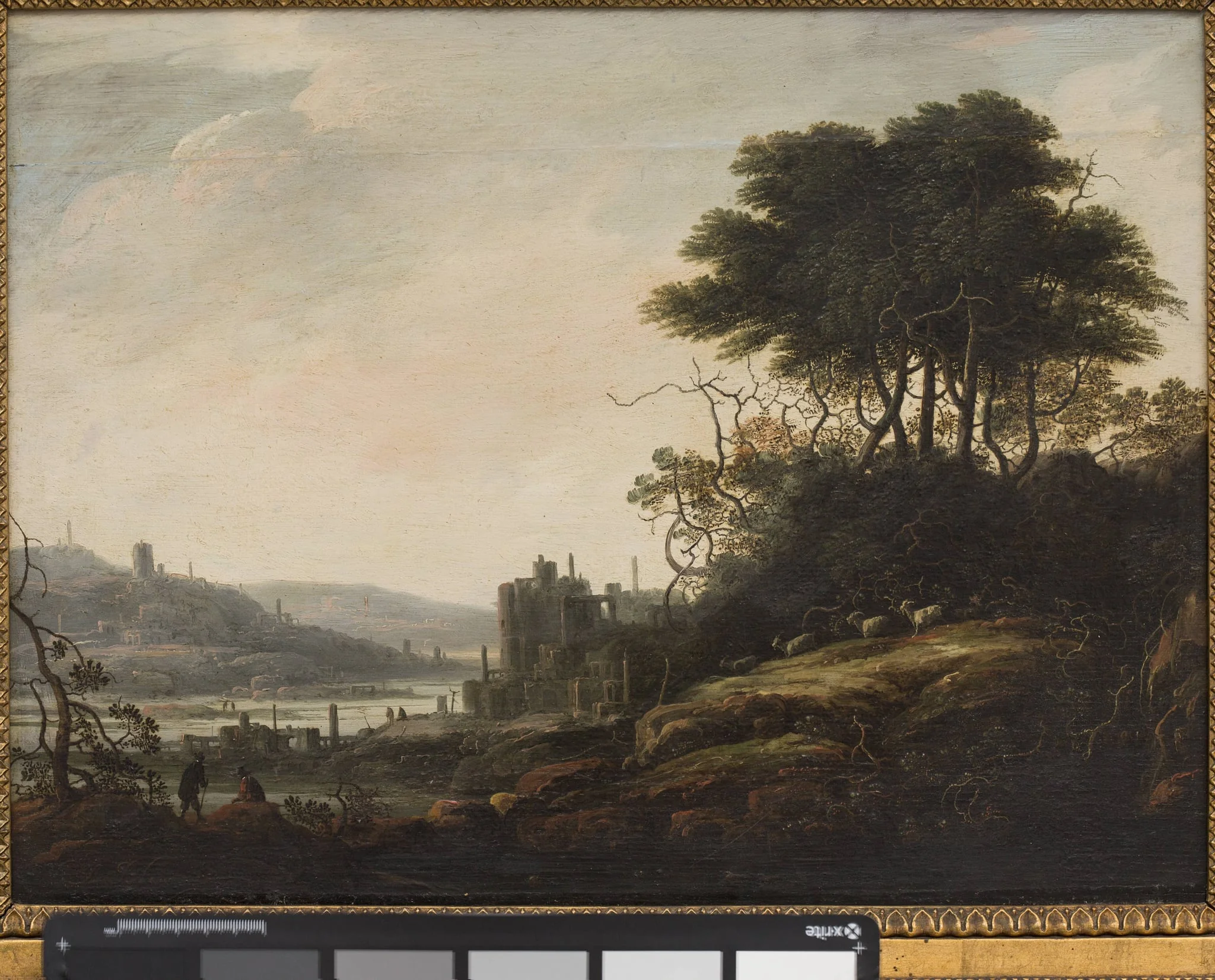 Landscape, by Unknown, unspecified, 1550