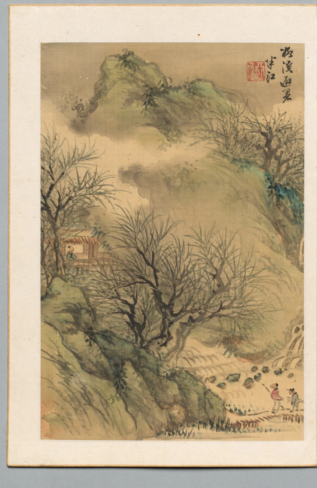 Summer Retreat, by Okada Hankō, 1804