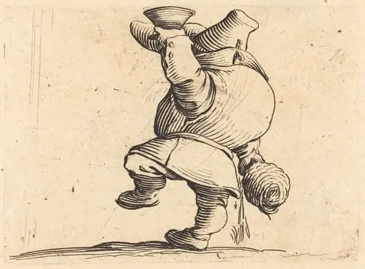 The Drinker, Back View