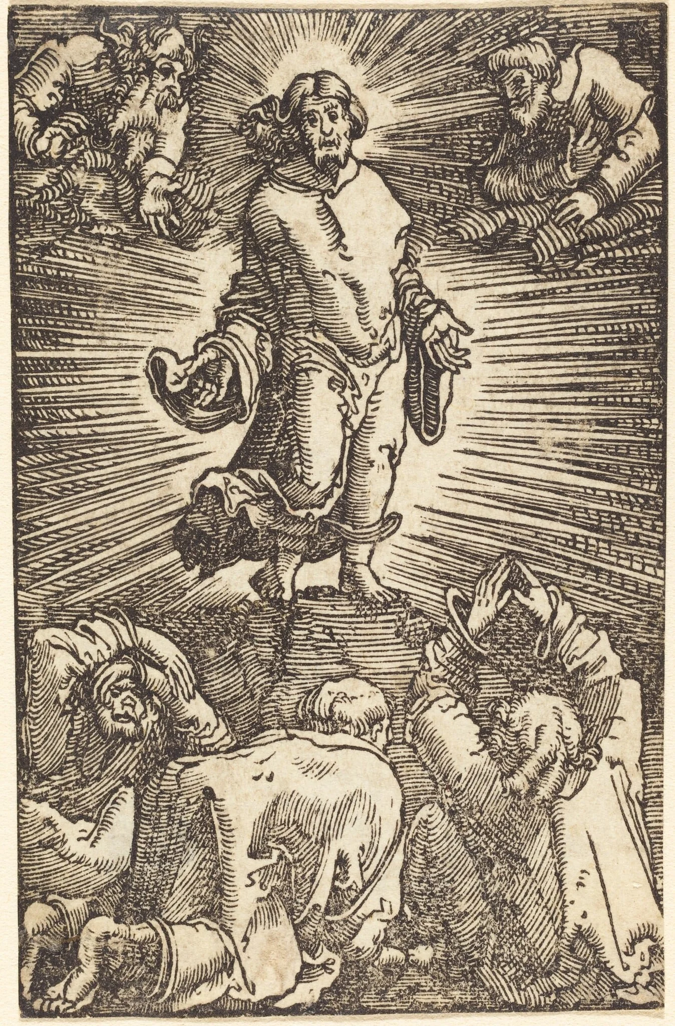 The Transfiguration, by Albrecht Altdorfer, ink, 1513