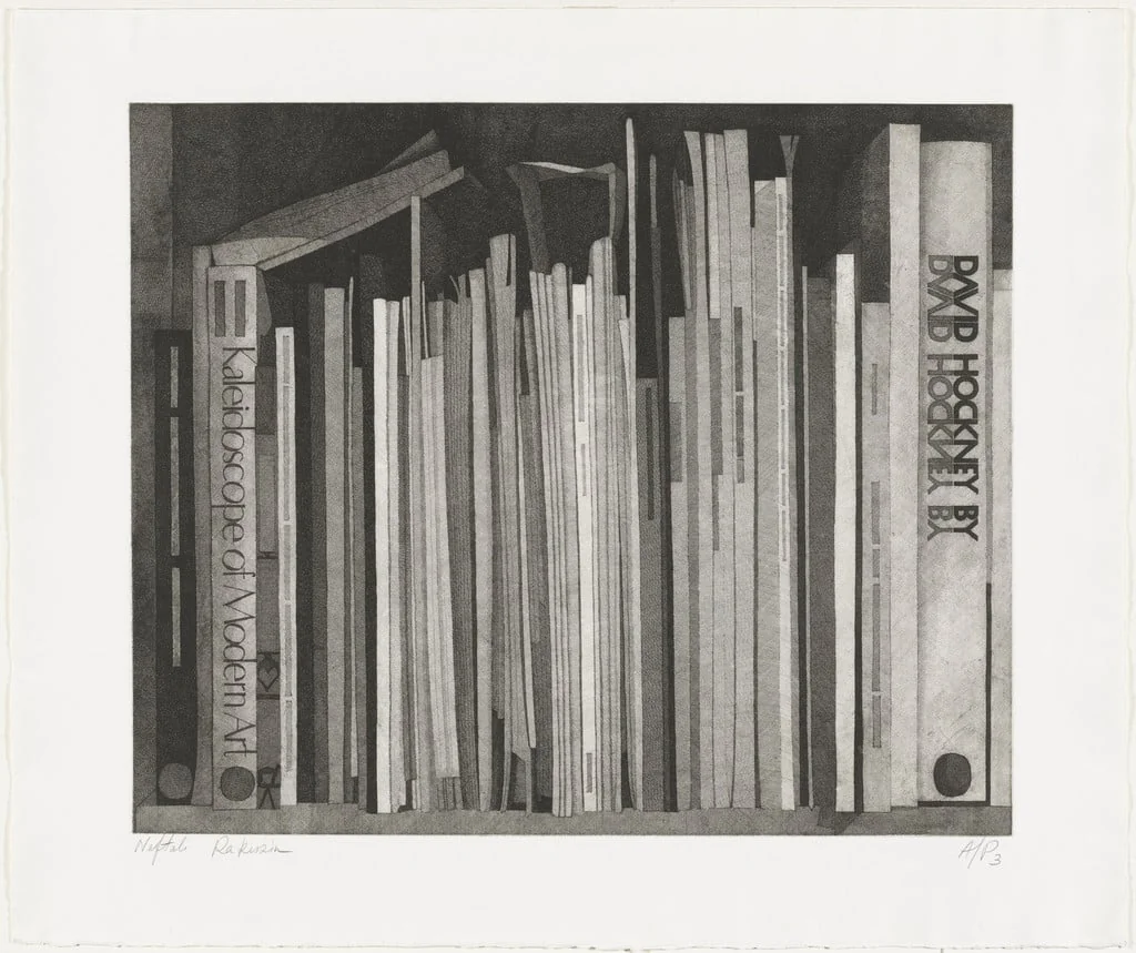 Untitled, by Naftali Rakuzin, ink, 1982